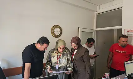 Baykan Devlet Hastanesi'nde İl Değerlendirme Komisyonu İncelemesi