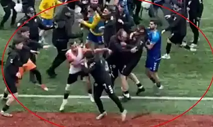 Bu Maç Türkiye'de Oynandı! Tam 24 Kırmızı Kart Çıktı