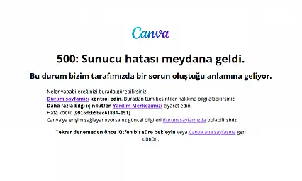 Canva Erişim Sorunu: Kullanıcılar 'Canva Çöktü mü?' Soruyor