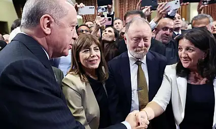 Cumhurbaşkanı Erdoğan: DEM Parti ile görüşme umut vericiydi, sonuçlarını yakında göreceğiz