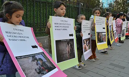 Dünya Çocuk Hakları Günü'nde Gazze İçin Sessiz Çığlık: Artık Çocuklar Ölmesin