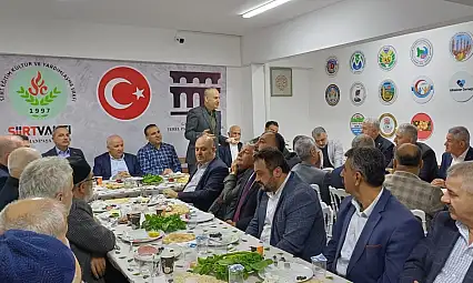 Gaziosmanpaşa'da Yerel Paydaşlar Buluşmasında Siirtliler İle Bir Araya Gelindi!