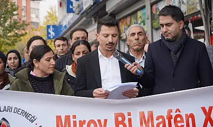 İHD Siirt Şubesi:  Barış, Adalet, Hakikat ve Demokrasi Talebimizdir