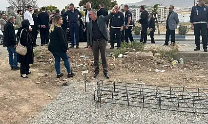 Kurtalan Belediyesi Demiryollarına Ait İnşaatı Durduruldu! Kaymakam ve Belediye Başkanı Olay Yerinde...