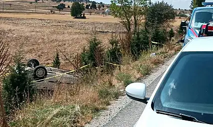 Kütahya'da Takla Atan Araç Şehit Jandarmayı Sürükledi