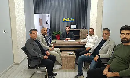 Memur-Sen Siirt İl Başkanı Murat Şeker ve Yönetiminden Artı Siirt Haber Ajansı'na Ziyaret