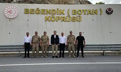 Pervari Kaymakamı Ali Buzkaya'dan Beğendik'te Jandarmaya Ziyaret