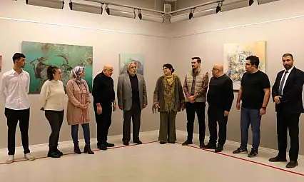Ressam Cenk Mısırlıoğlu, SANKO Sanat Galerisi'nde sergi açtı