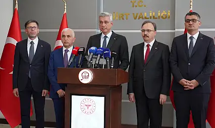 Sağlık Bakanı Kemal Memişoğlu Siirt'e Geldi! Yeni Hastane Hakkında Açıklama Yaptı