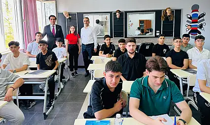 Siirt İl Milli Eğitim Müdürü Saz, Atlasjet Mesleki Eğitim Merkezi'ni Ziyaret Etti