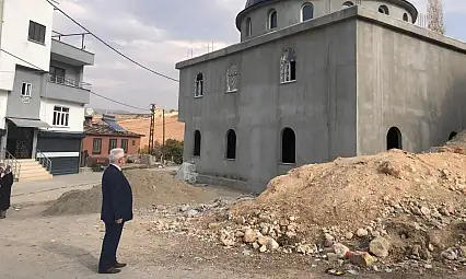 Siirt İl Müftüsü Şakir Pinal'den İnşaatları Devam Eden Cami ve Kur'an Kurslarına İnceleme