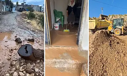Siirt'in Eruh ilçesinde selin ardından temizlik çalışması başlatıldı