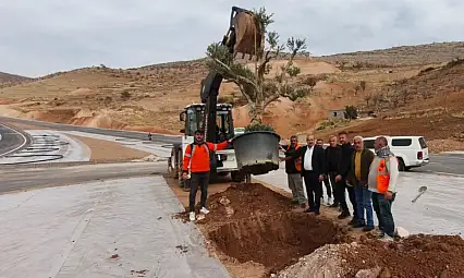 Siirt'in Eruh İlçesinin Girişine Peyzaj Çalışması Yapılıyor