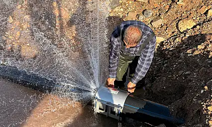 Siirt'in Kurtalan İlçesinde Şebeke Suyu Arızası Giderildi