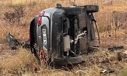 Siirt Kurtalan'da Otomobil Takla Attı: Sürücü Yaralandı