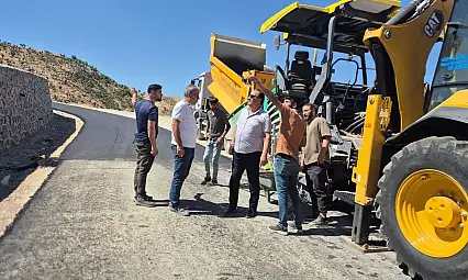Siirt Pervari'de 7,4 Kilometrelik Yol Çalışması Tamamlanıyor
