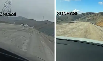 Siirt–Pervari yolundaki çukurlar haberimizin ardından kapatıldı