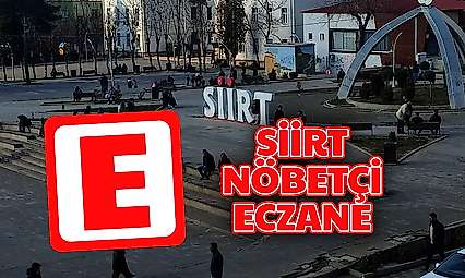 Siirt'te 11 Eylül 2026 Cuma Nöbetçi Eczaneler