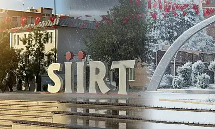 Siirt'te 5 günlük hava durumu: Sıcaklık düşüyor, yağış kapıda