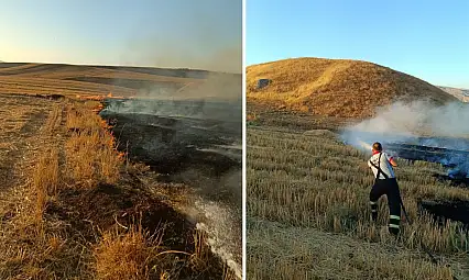 Siirt'te 70 Dönümlük Alan Küle Döndü: Bilinçsiz Vatandaşın Ateşi Felakete Dönüştü