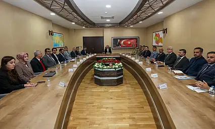 Siirt'te Bağımlılıkla Mücadele Toplantısı Yapıldı