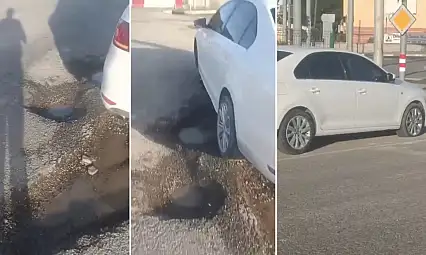 Siirt'te Baykan–Veysel Karani Yolunda Çukurlar Tehlike Saçıyor