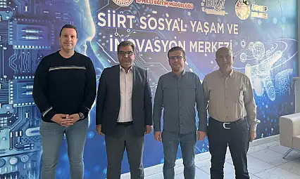 Siirt'te Eğitim ve Ekonomi İş Birliği Görüşmesi