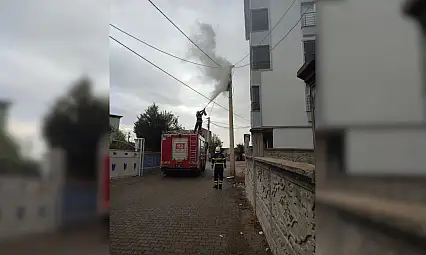 Siirt'te Elektrik Direği Alev Aldı: İtfaiye Ekipleri Yangını Kısa Sürede Söndürdü