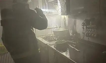 Siirt'te Ev Yangını!