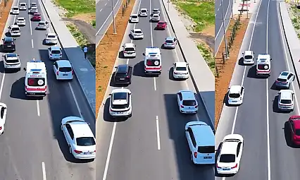 Siirt'te 'Fermuar Sistemi' Uyarısı: İl Sağlık Müdürlüğü Sürücüleri Hayat Kurtaran Kurala Davet Etti