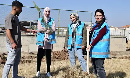 Siirt'te 'Geleceğe Nefes' Seferberliği: Fidanlar Toprakla Buluştu