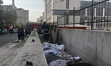 Siirt'te KYK Yurdu İnşaatında Çıkan Yangın Tepki Çekti! Cezai İşlem Uygulandı