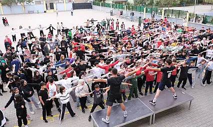 Siirt'te Öğrencilere Spor ve Müzik ile Sağlıklı Yaşam Desteği