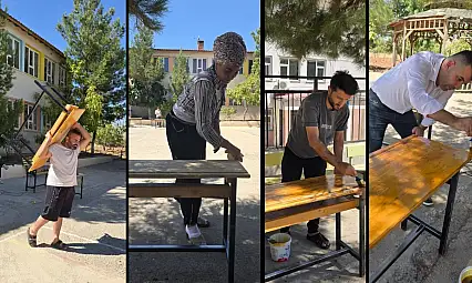 Siirt'te Okul Müdürü, Öğretmenler ve Veliler El Ele Verdi