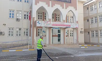 Siirt'te Okullar Yeni Döneme Temiz ve Hijyenik Ortamla Hazırlanıyor