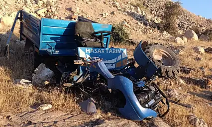 Siirt'te Patpat Şarampole Devrildi: 1 Yaralı