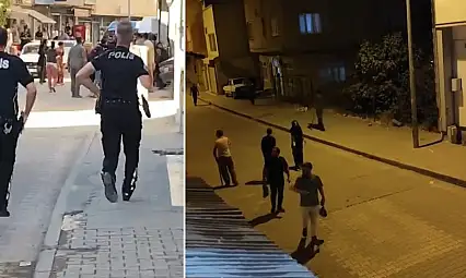 Siirt'te Suriyeli Aileler Arasında Taşlı Sopalı Kavga: 1 Yaralı