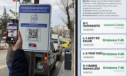 Siirt'te toplu taşımada dijital adım: Canlı durak bilgi sistemi devrede