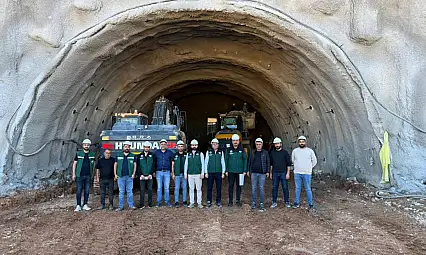 Siirt'te Yığınlı Tüneli'nde Çalışmalar Devam Ediyor!