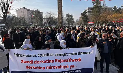 Siirt'ten dünya kamuoyuna çağrı: 'Şêxmeqsûd ve Eşrefiyê'deki saldırılar durdurulsun'