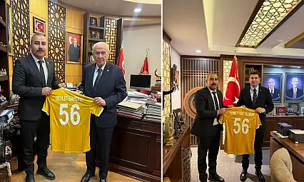 Siirt Ülkü Ocakları İl Başkanı Dr. Kadir Ekin'den Devlet Bahçeli ve Ahmet Yiğit Yıldırım'a Ziyaret