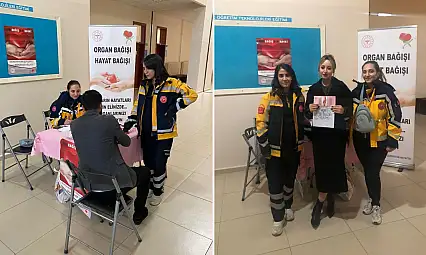 Siirt Üniversitesi'nde organ bağışı için gönüllü kayıtlar alındı