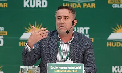 Siirtli Akademisyen Doç. Dr. Sevgili: Kürt Sorunu, Ümmetin İnsanî ve Ahlâkî Bir Meselesidir