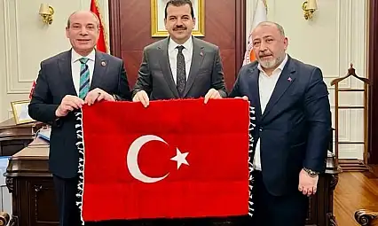 Siirtli Seyithan Solmaz'dan Adalet Bakan Yardımcısı Mehmet Yılmaz'a ziyaret