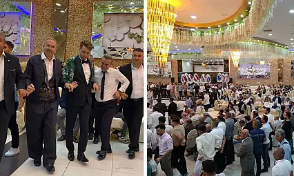 Siirt'te Tetik ve Falak Ailelerinin Mutlu Günü: Nida & Kerem'in Düğününde Siyaset, Bürokrasi ve İş Dünyası Bir Araya Geldi