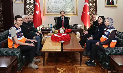 Vali Kızılkaya, AFAD'ın 16. kuruluş yıl dönümünü kutladı