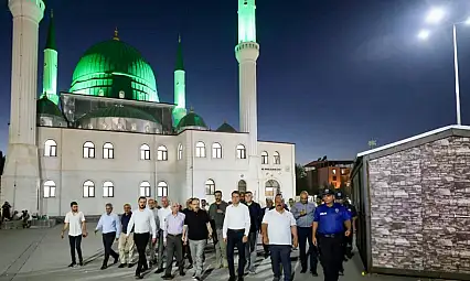 Vali Kızılkaya, Veysel Karani Beldesini Ziyaret Etti