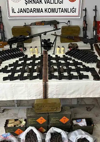 Şırnak'ta Evden Cephanelik Çıktı: 34,8 Milyonluk Kaçak Ürün Ele Geçirildi