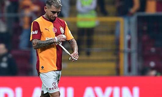 Galatasaray'ın Yıldızı Lucas Torreira Kırmızı Kart Gördü: Fenerbahçe Derbisi Tehlikede