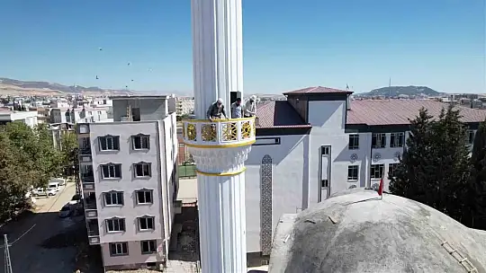 60 yaşındaki minare ustası Hasan Yazıcı, 80 ilde 172 minare yaptı